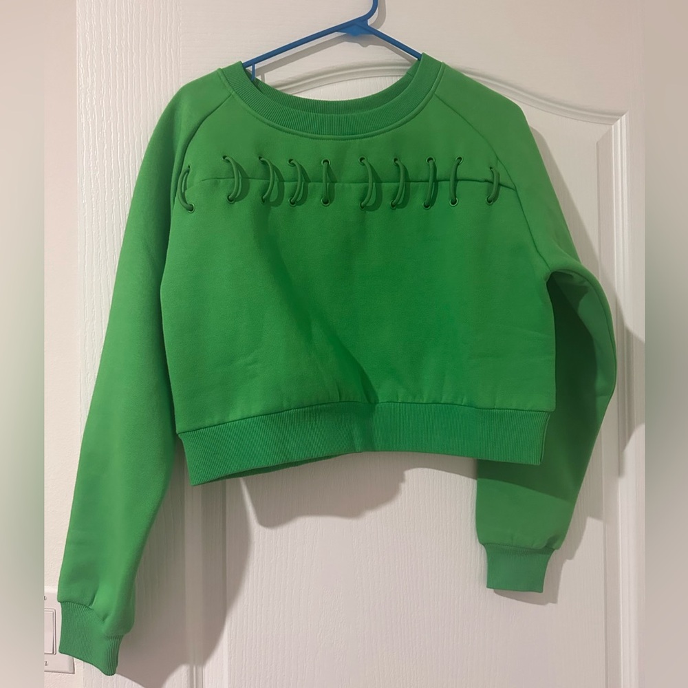 BuffBunny Green Crop Top